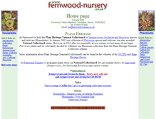 Tablet Screenshot of fernwood-nursery.co.uk